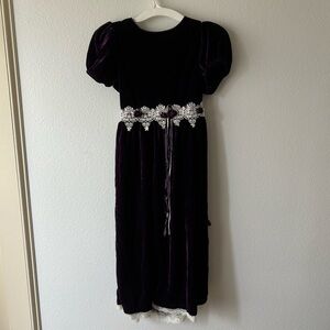 Y2K Rare Editions Dark Purple Dress